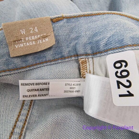 NEW Madewell The Perfect‎ Vintage Jean in Fitzgerald Wash, 24 - Picture 15 of 15